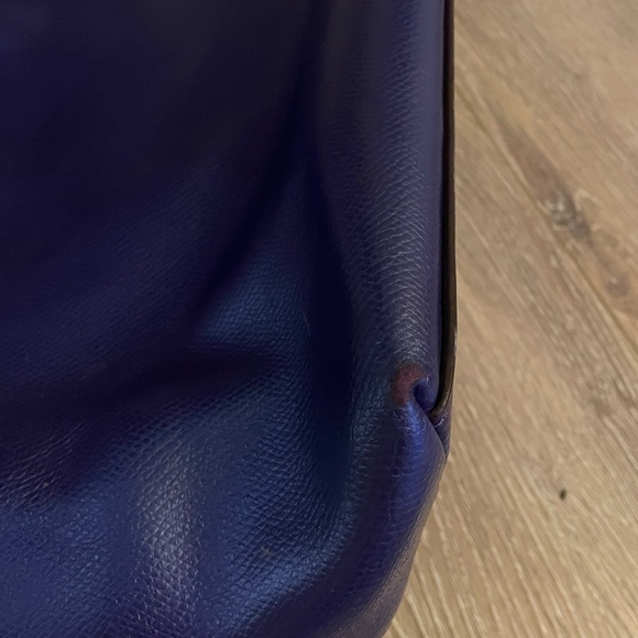 Coach Blue iridescent and Purple Tote Bag - Picture 10 of 11